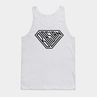 Blasian SuperEmpowered Shield (Black) Tank Top